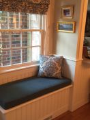 Built-in Window Seat With Sunbrella Cushion