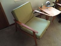 Danish Modern Chair With New Custom Cushions