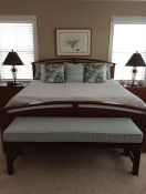 Swanky Bedroom Bench With Sunbrella Cushion