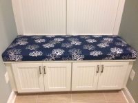 Hallway Bench With New Premier Prints Cushion