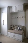 Mudroom Entryway Bench With New Custom Cushion