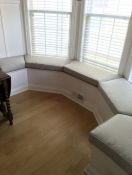 Custom Shaped Dining Nook Window Seat Cushions