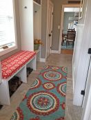 Our Custom Sunbrella Mud Room Bench Cushion
