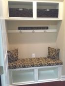 Kids Cubby Bench With New Cushion And Pillows