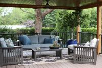 Patio Furniture Update With Sunbrella Cushions