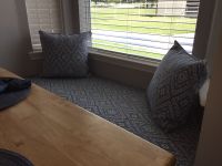 Robert Allen Window Seat Cushion and Pillows