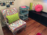 New Paisley Chair Cushions And Pillows