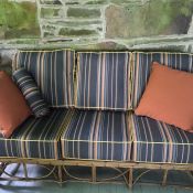 Classic Cottage Sofa With Sunbrella Cushions