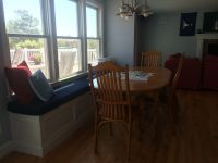 Bench cushions for built in window seat at the beach!