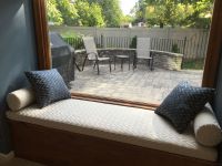 Window Seat Cushions With Matching Pillows