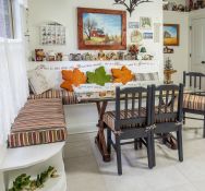 Breakfast Nook Bench Cushions Made With Sunbrella