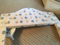 Custom Headboard Made With Customer's Own Fabric