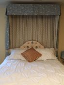New Headboard Made With Customer's Own Fabric
