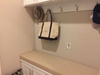 Sunbrella Antique Beige Mudroom Bench Cushion