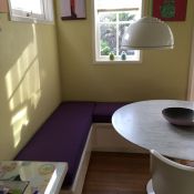 Breakfast Room Bench Cushions in Sunbrella