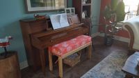 Custom-Made Piano Bench Cushion