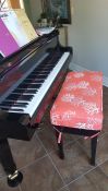 Matching Piano Bench Cushion