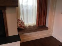 Window Seat Cushion with Buttons