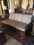 New Look For Old Sofa With New Custom Cushions