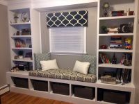 Built-In Bench Cushion With Customer's Fabric