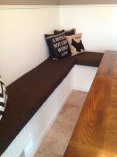 Great Fit For New Custom Banquette Cushions