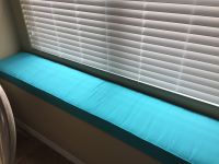 New Sunbrella Cushion For Dining Room Window Seat