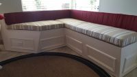 Custom-Shaped Corner Banquette Cushions