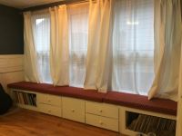 3 Cushions Instead of One Long Window Seat Cushion