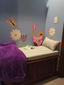 Reading Nook With Custom Cushion and Pillow