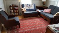 Custom Deep Seating Loveseat and Chair Cushions