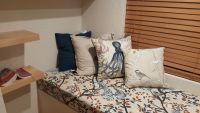 Reading Nook Cushion In Robert Allen Fabric