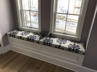 Bedroom Window Seat Cushions and Pillow Covers
