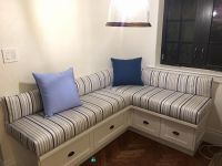 Custom Nook Cushions & Pillows in PARA Tempotest
