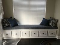 Sunroom/Office Window Seat Cushion in Sunbrella