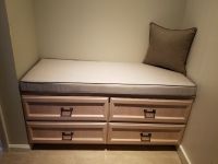 Sunbrella Cast Bedroom Bench Cushion