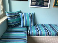 Custom Sunbrella Corner Nook Cushions and Pillows