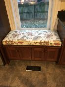Window Seat Cushion Made With Robert Allen Fabric