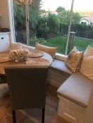 My Kitchen Nook Cushions Made With Sunbrella Shift