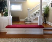 Entrance Bench Cushion Made in Custom Size & Shape