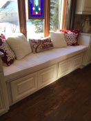 Al Fresco Cane Snow Window Seat Cushion