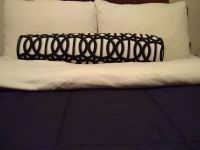 Sunbrella Reflex Classic Custom Bolster Bed Pillow