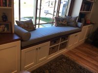 Cozy Sunbrella Shift Window Seat Cushion