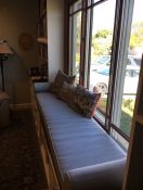 Cozy Sunbrella Shift Window Seat Cushion