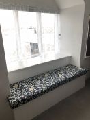 Custom-Shaped Robert Allen Window Seat Cushion