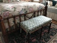 Bed Bench Cushion - Premier Prints Fabric