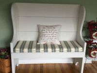 Bench Cushion in Our Living Room