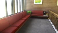 Custom Bench Cushions for Student Reception Area