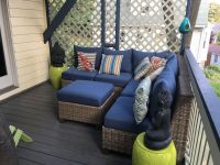 Sunbrella Sapphire Blue Deep Seating Cushions