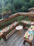 Floral Outdoor Cushions