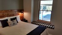 Sunbrella Striped Window Seat Cushion